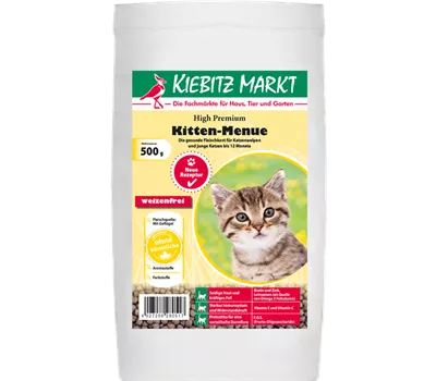 Kiebitzmarkt High Premium Kitten-Menue weizenfrei