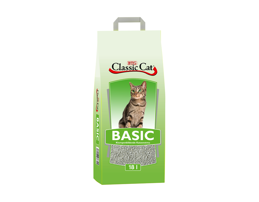 Classic Cat Katzenstreu Basic Bentonit 18 l 18 l